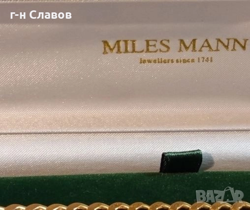 "Miles Mann" (gold plated), снимка 8 - Гривни - 52562724