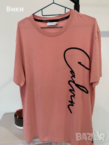 Дамска тениска Calvin Klein, снимка 2 - Тениски - 44309195