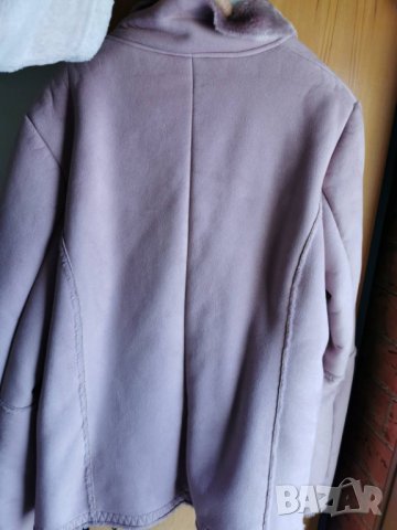 Ново лилав  цвят палто, снимка 6 - Палта, манта - 34987971