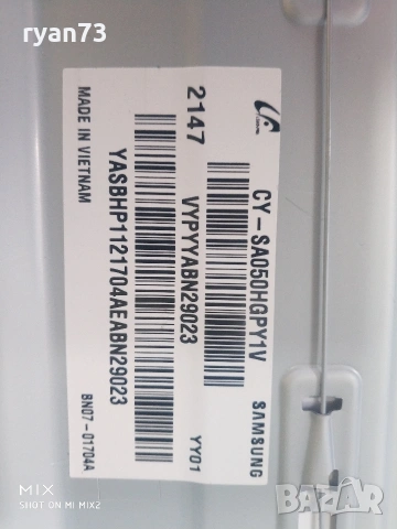 Mainboard BN41-02844D-000, снимка 3 - Части и Платки - 54076458