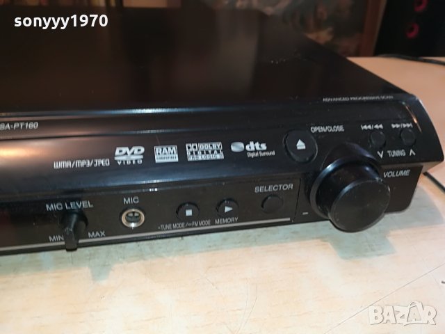 PANASONIC SA-PT160 DVD USB RECEIVER 0508211239, снимка 8 - Вейп без пълнители - 33730480