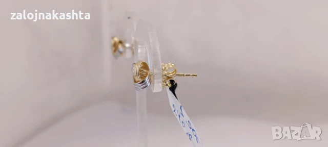 Нови Златни обеци-1,50гр/14кр, снимка 5 - Обеци - 50681109