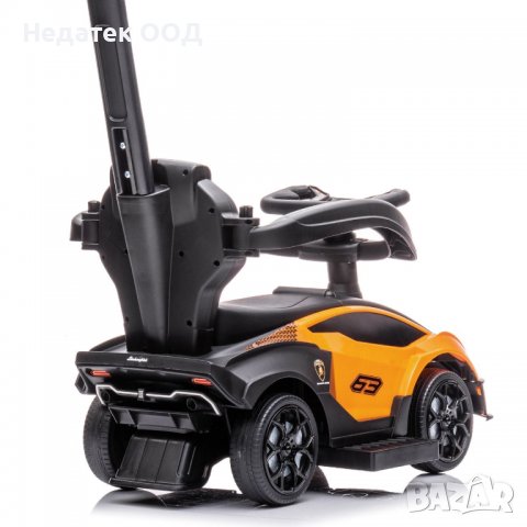 Детска кола Lamborghini Essenza SC V12, 12 - 36 месеца, Жълто/ черна, 67x28.5x29.5cm, снимка 4 - Коли, камиони, мотори, писти - 40175934