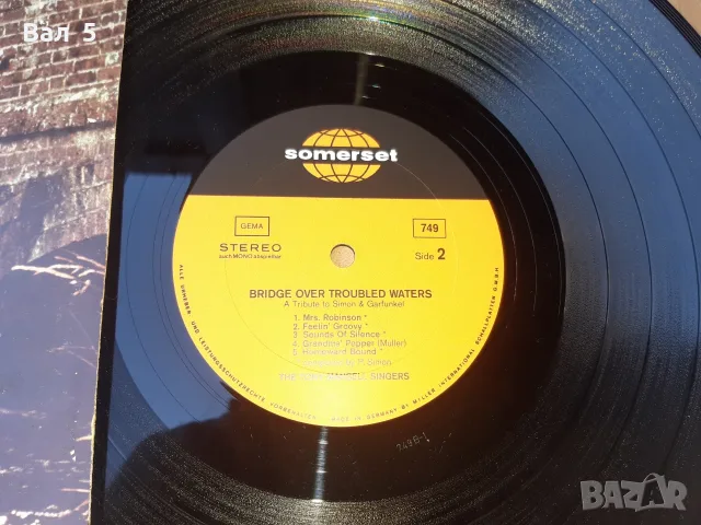 Грамофонна плоча SIMON AND GARFUNKEL - ТОNY MANSELL, снимка 3 - Грамофонни плочи - 55992381