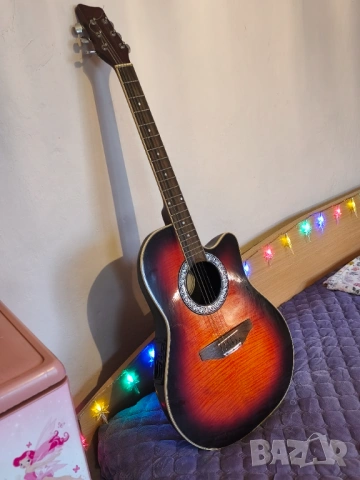Продавам акустична китара , снимка 6 - Китари - 54240376