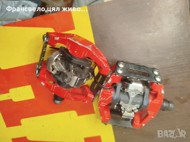 Педали за велосипед колело Shimano dx