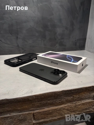 Iphone 16 Pro Black Titanium, 93% батерия, снимка 2 - Apple iPhone - 54258931