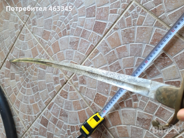 сабя, палаш, шпага, рапира, турска артилерийска сабя, снимка 14 - Антикварни и старинни предмети - 51702323