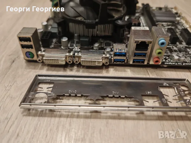 Комплект дъно + процесор: H81 + Core i5 4590, снимка 2 - Дънни платки - 56238023