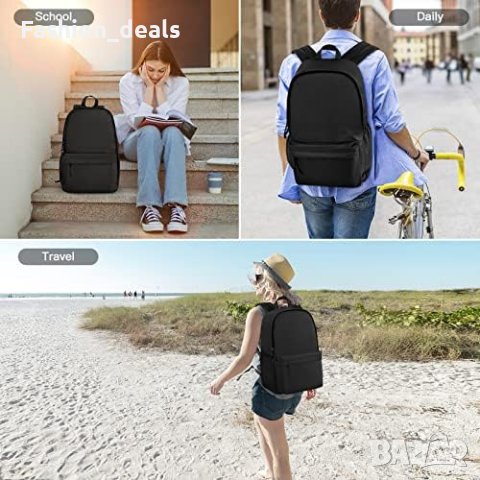 Нова Лека Училищна раница чанта Пътуване Работа Ежедневие Деца Възрастни, снимка 6 - Раници - 42242623