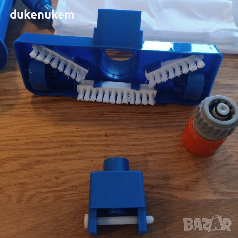 Прахосмукачка за почистване на басейн – без ток, с градински маркуч, снимка 8 - Басейни и аксесоари - 53333475