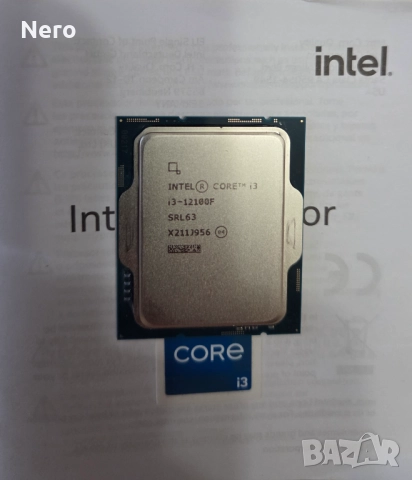 Процесор: Intel® Core™ i3 12100F, снимка 2 - Процесори - 52355705