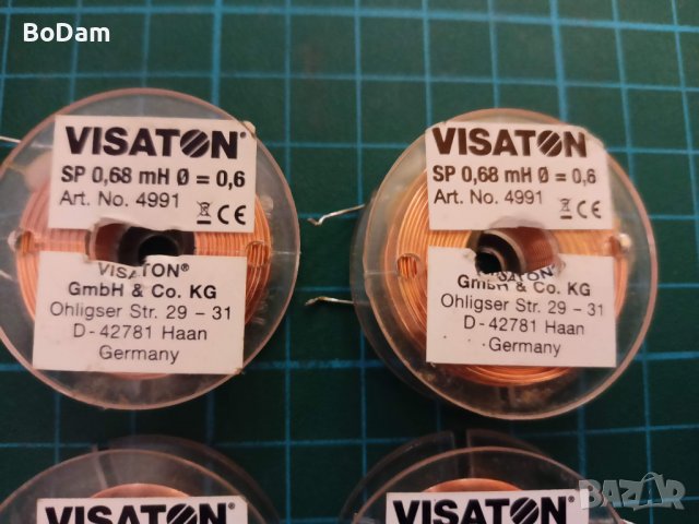 Бобини за аудио филтри VISATON, снимка 3 - Други - 38058879