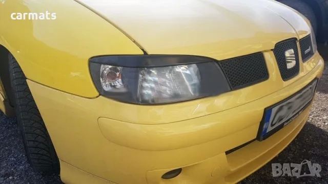 Вежди за фарове за Seat Ibiza (1999-2002) - EU - Черни