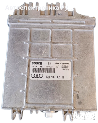Компютър ECU Audi A4 1.9 TDI - AHU 028906021BD , 028 906 021 BD, 0281001438, 0 281 001 438
