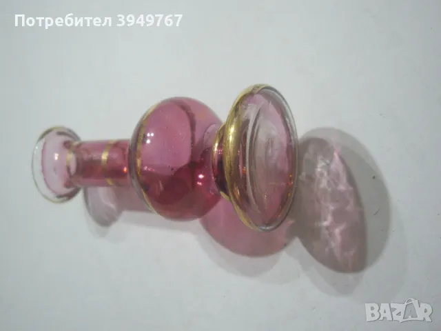 Много малко стъклено шишенце., снимка 3 - Антикварни и старинни предмети - 48262538