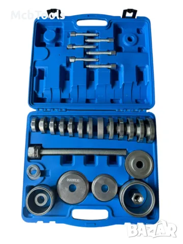 Комплект за лагери, втулки и главини HAWEK 31 части, снимка 2 - Други инструменти - 47386953