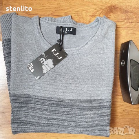 НОВ Мъжки пуловер - FJJ, снимка 1