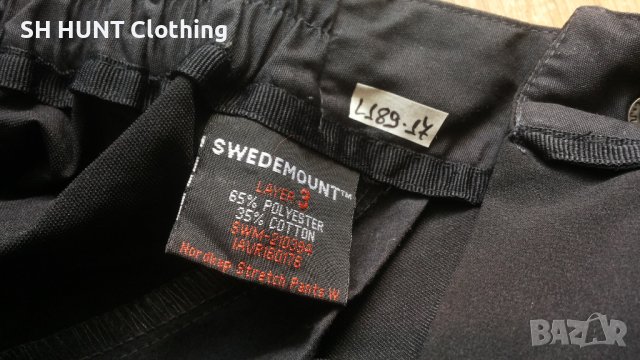 SWEDEMOUNT STX Stretch Trouser размер M панталон с от части еластична материя - 500, снимка 15 - Панталони - 42513287