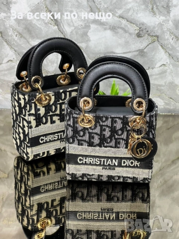 Christian Dior Дамска Мини Чанта Кристиян Диор 12-12 CM - Налични Различни Цветове Код SK400, снимка 7 - Чанти - 52870875