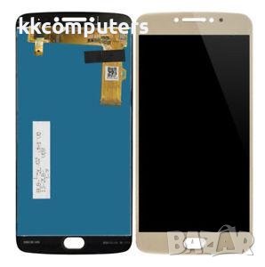 LCD Дисплей за MOTOROLA Moto E4 Plus / XT1770 / 1771 / 1775 + тъч скрийн /Златен/