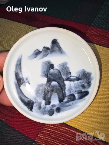 японска порцеланова чаша ръчна изработка, снимка 3 - Чаши - 53243931