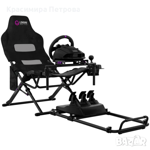 Сгъваем геймърски кокпит за състезателни симулатори