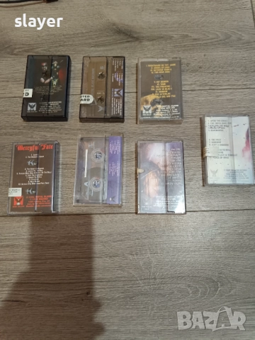 Лот оригинални касети King Diamond,Mercyful Fate, снимка 2 - Аудио касети - 52932905