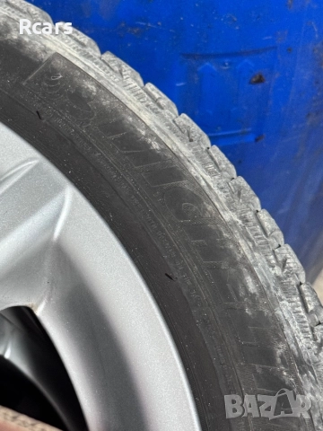 Оригинални джанти мерцедес  R17/ЕТ47/7.5J/112/66.6 с подарък всесезонни гуми мишелин, снимка 8 - Гуми и джанти - 52512207