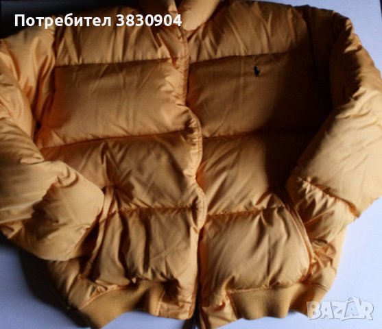 Пухено яке Polo by Ralph Lauren, М, снимка 9 - Якета - 42344056
