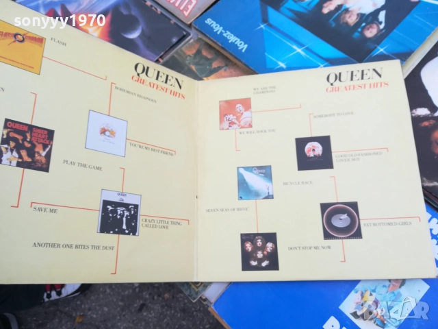 SOLD OUT-QUEEN-ДВЕ ИДЕАЛНИ ПЛОЧИ ОТ КОЛЕКЦИОНЕР 1810252317, снимка 4 - Грамофонни плочи - 52102423