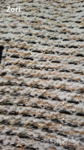 РАЗКОШНО сако със златиста нишка в тъканта ХЛ/2ХЛ размер , снимка 8 - Сака - 47728399