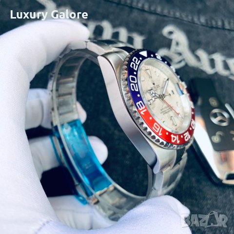 Мъжки часовник Rolex GMT-Master II Pepsi с автоматичен механизъм, снимка 6 - Мъжки - 37581039