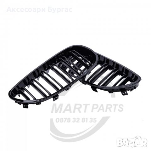 Двойни Бъбреци за Бмв е60 е61 Решетки Bmw Качествена изработка пияно лак , снимка 2 - Аксесоари и консумативи - 39410381