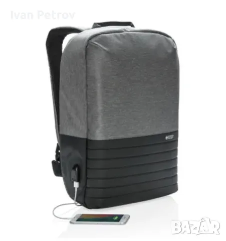 Лаптоп раница Swiss peak RFID  защита, снимка 2 - Лаптоп аксесоари - 47895622