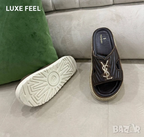 Yves Saint Laurent 💎Дамски Чехли 36-41, снимка 13 - Чехли - 54283662