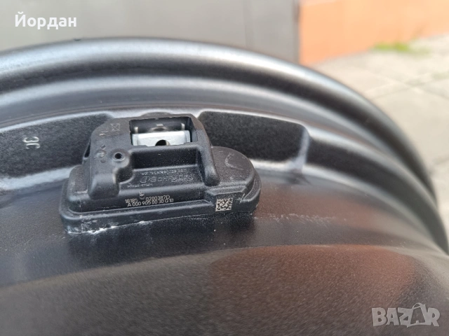 ОРИГИНАЛНИ джанти 18 ' цола 5x112 МЕРЦЕДЕС / MERCEDES BENZ ET38 8J + датчици, снимка 10 - Гуми и джанти - 54200716