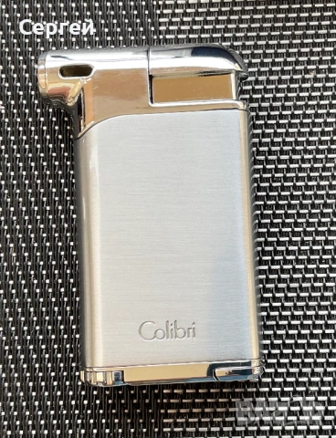 Запалка Colibri Pacific II Chrome за лула като ново
