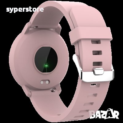 Смарт часовник CANYON CNS-SW63PP Lollypop Розов, Водоустойчив елегантен дизайн, снимка 2 - Смарт гривни - 36632499