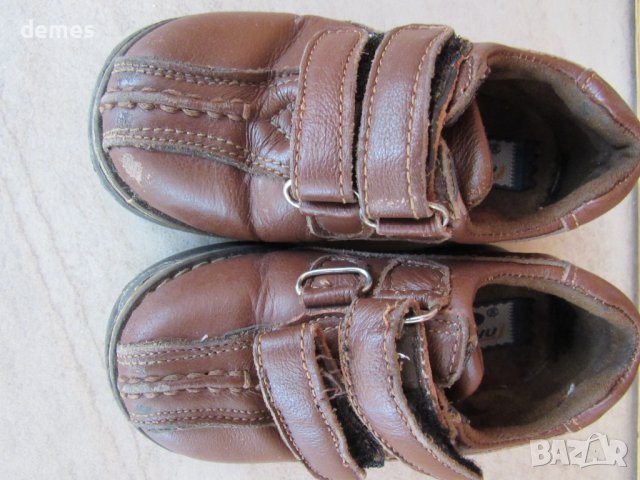 Затворени кожени детски обувки, номер 23, снимка 1 - Детски обувки - 38141251