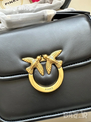 Дамска чанта Pinko Love Box Bag, снимка 2 - Чанти - 54049344