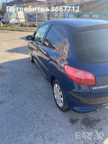 Peugeot 206 1.4 , снимка 2 - Автомобили и джипове - 52866349