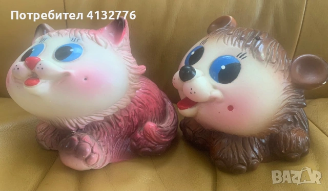 Гумени играчки ЛОТ от соца, снимка 3 - Колекции - 53878438