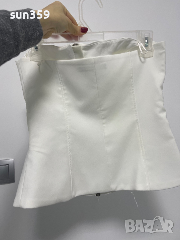 Нов топ Zara, снимка 3 - Корсети, бюстиета, топове - 44728830