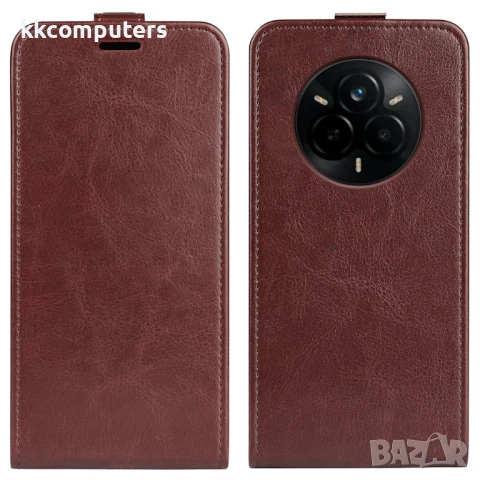 Realme 14 Pro 5G Flip3 Кожен Калъф2 и Скрийн Протектор, снимка 4 - Калъфи, кейсове - 50701439