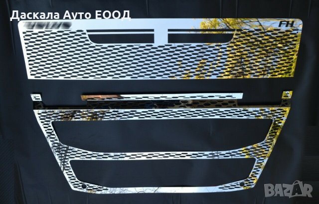  Комплект декорация за предна решетка на Волво Volvo FH4 2013+ , Euro 6, снимка 1 - Аксесоари и консумативи - 35613972