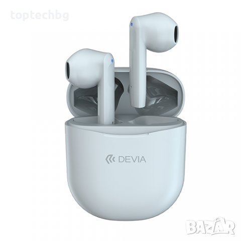 Безжични слушалки Devia Joy A10 бели и черни, снимка 2 - Безжични слушалки - 38060538