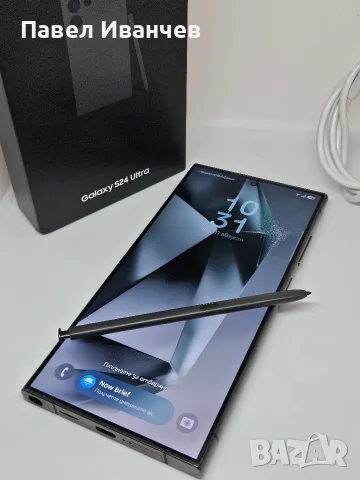 ТОП Samsung Galaxy S24 Ultra 5G 256Gb/12Ram Titanium Black, снимка 6 - Samsung - 56162506