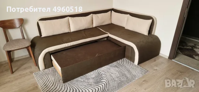Кухненски ъглов диван, снимка 2 - Дивани и мека мебел - 56234168