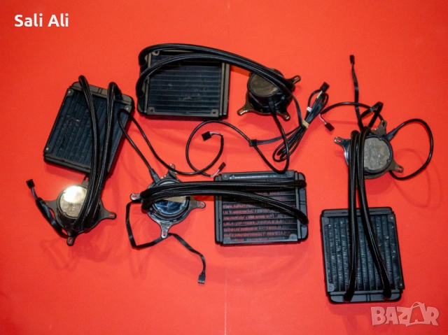 Водхно охлаждане ASUS ROG STRIX LC 120 RGB нови, работещи за части, снимка 2 - Други - 53115118